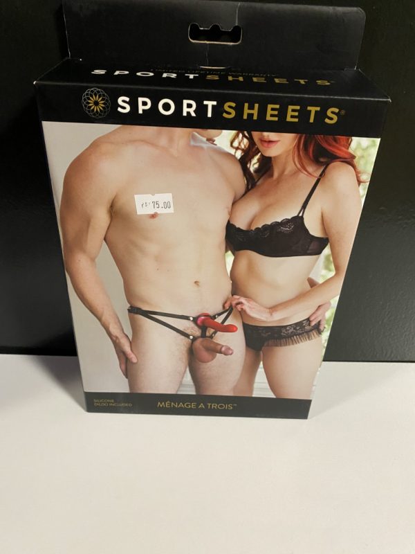 Menage a Trois Strap-On & Dildo Set
